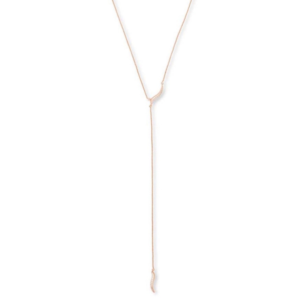 Kendra Scott Jace Rose Gold Y Necklace